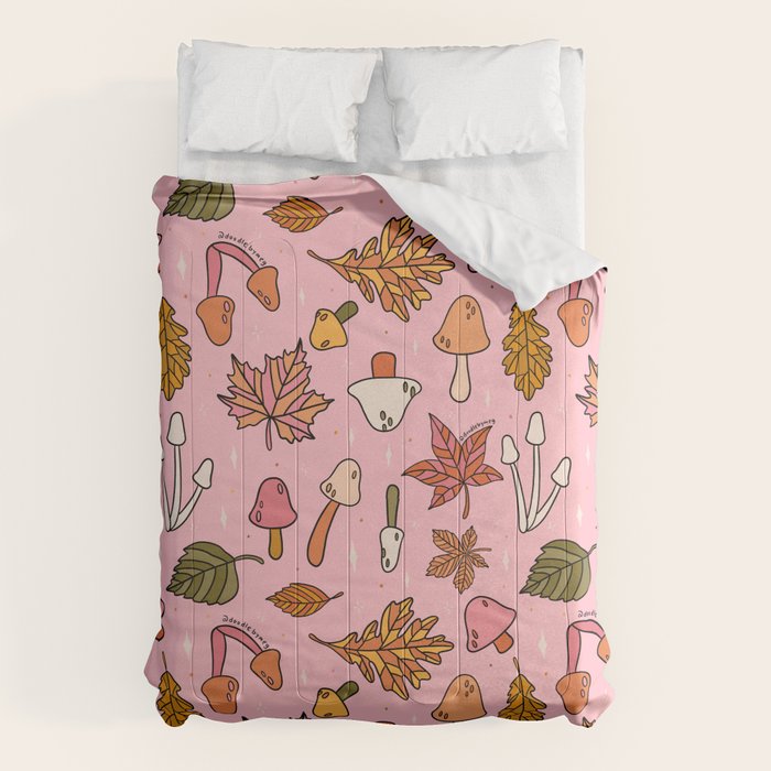 Falling Leaves Print Comforter Gallery Image 1
