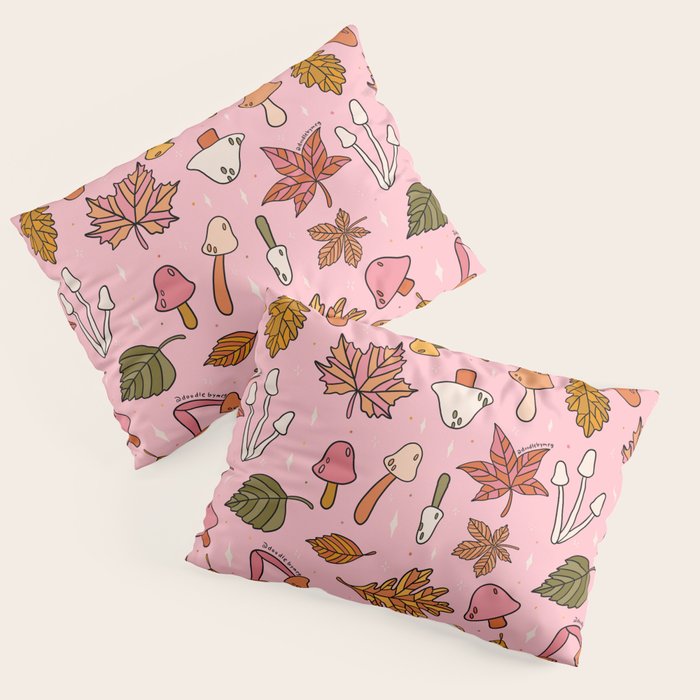 Falling Leaves Print Pillow Sham Gallery Image 1