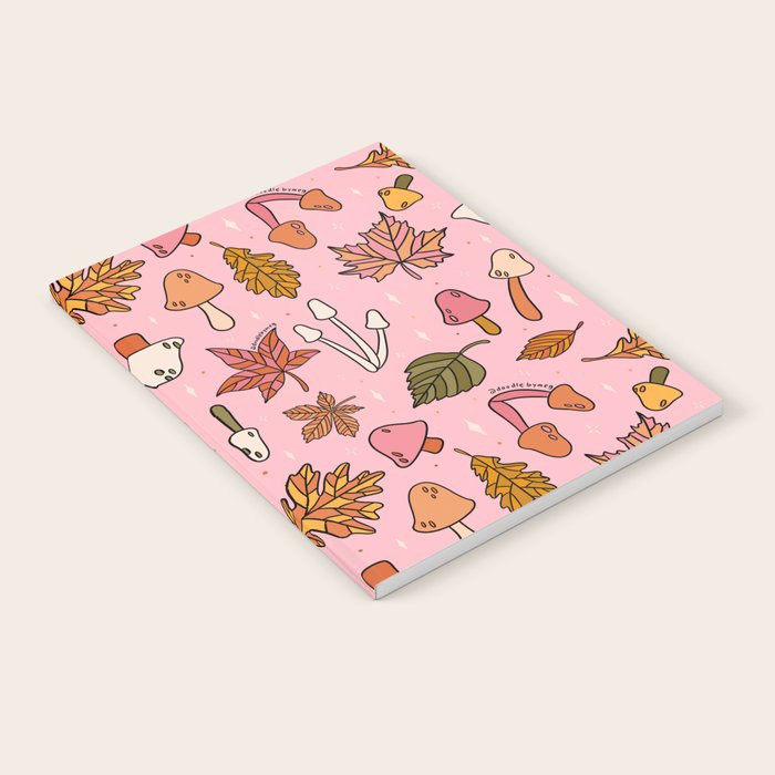 Falling Leaves Print Notebook Gallery Image 2