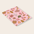 Falling Leaves Print Notebook Gallery Image 2