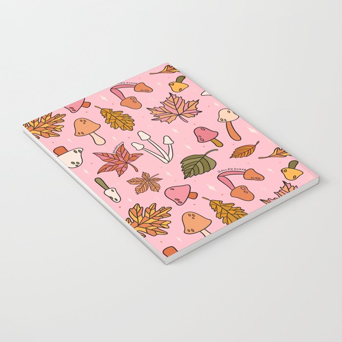 Falling Leaves Print Notebook Gallery Image 3