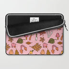 Falling Leaves Print Laptop Sleeve Gallery Image 2
