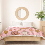 Falling Leaves Print Duvet Cover Gallery Image 3