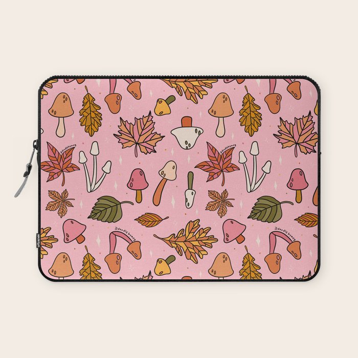 Falling Leaves Print Laptop Sleeve Gallery Image 1