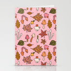 Falling Leaves Print Stationery Card Gallery Image 2