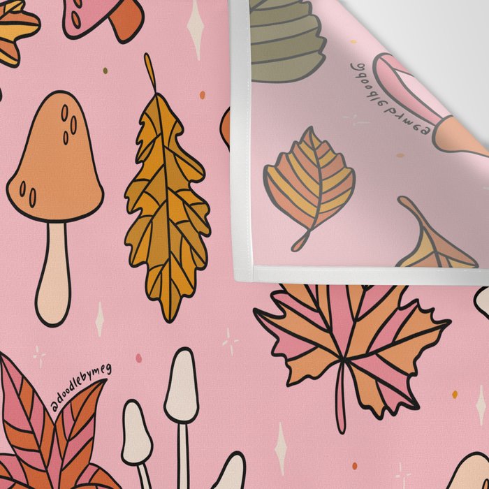 Falling Leaves Print Wall Tapestry Gallery Image 3