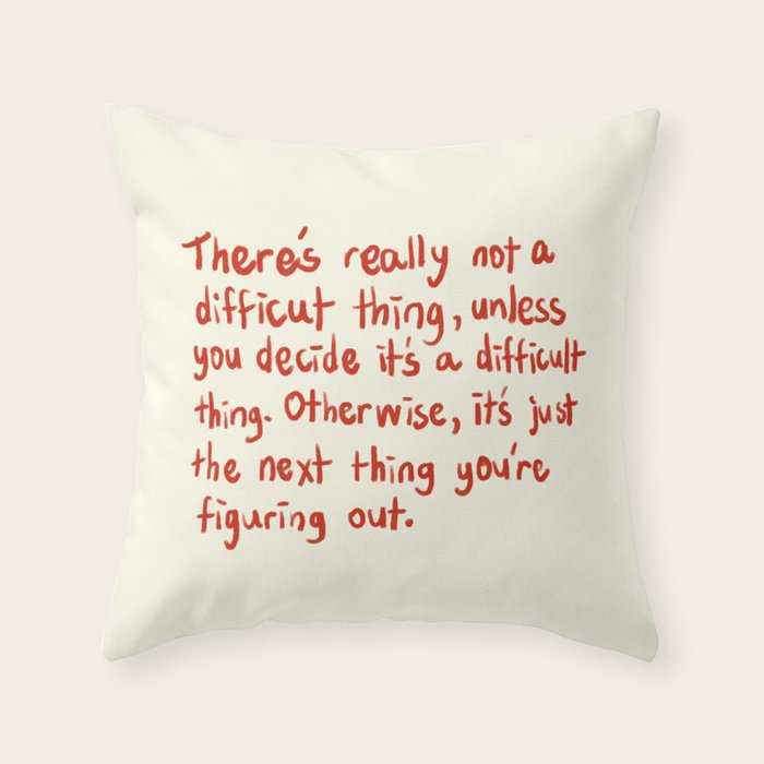 It's YOU Throw Pillow Gallery Image 1