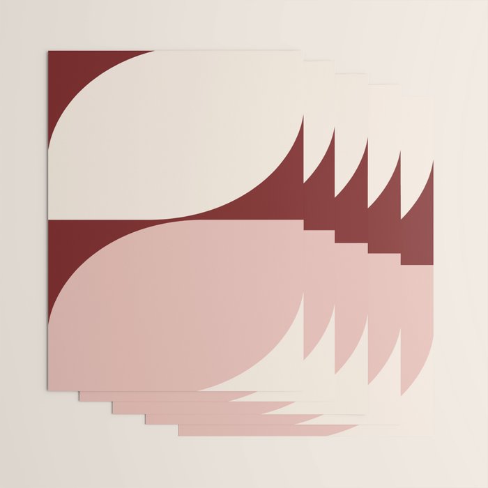 Almond Abstract XIX Wrapping Paper Gallery Image 3