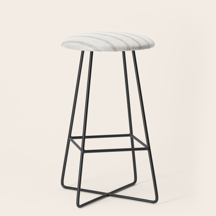 AEGEAN WIDE SPACED TICKING JUTE Stool Gallery Image 1