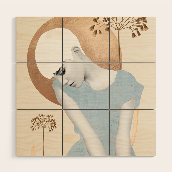 Gentle Beauty 6 Wood Wall Art Gallery Image 1
