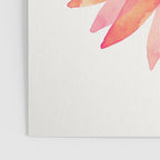 Single Sunflower â Pink & Indigo Poster Gallery Image 3