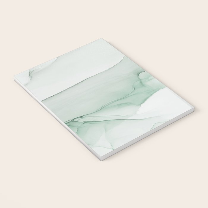 Abstract Sage Green Art Print By LandSartprints Notebook Gallery Image 3