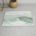 Abstract Sage Green Art Print By LandSartprints Rug Gallery Image 1