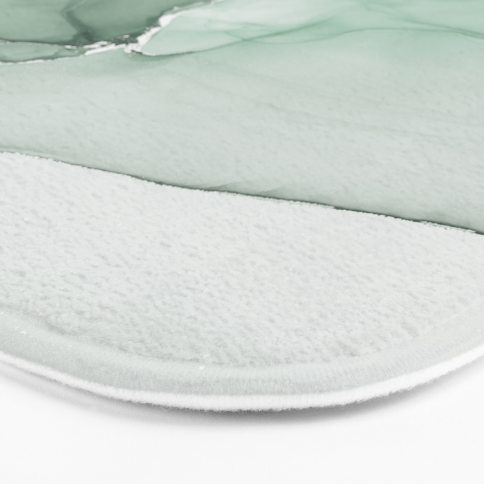 Abstract Sage Green Art Print By LandSartprints Bath Mat Gallery Image 3