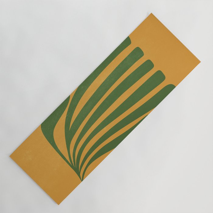 Golden Sunset: Paper Cutouts Matisse Edition  Yoga Mat Gallery Image 1