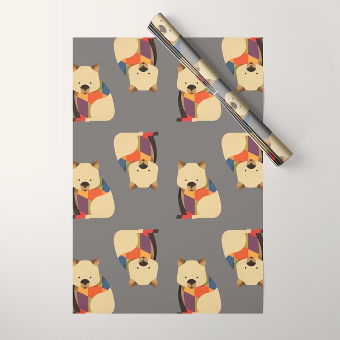 Wombat Wrapping Paper Gallery Image 1