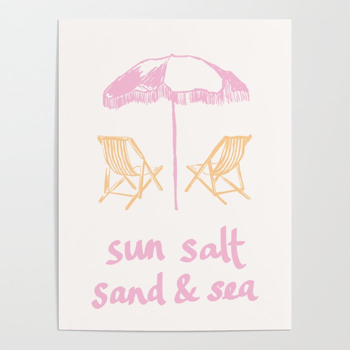 Sun Salt Sand Sea Poster Gallery Image 4