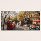 London Red Buses - Photography Desk Mat Gallery Image 3