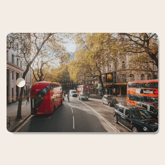 London Red Buses - Photography Cutting Board Gallery Image 1