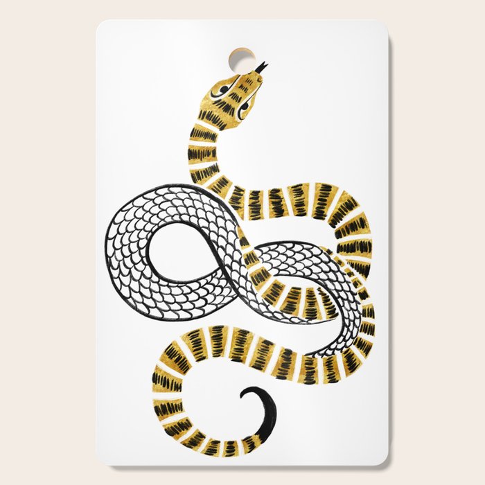 Gold Snake Cutting Board Gallery Image 1