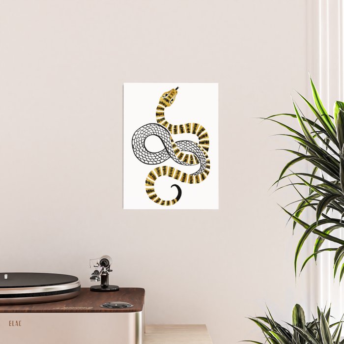 Gold Snake Poster Gallery Image 2