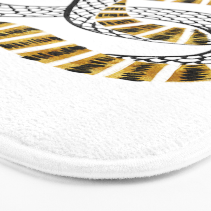 Gold Snake Bath Mat Gallery Image 3