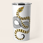 Gold Snake Travel Mug Gallery Image 1
