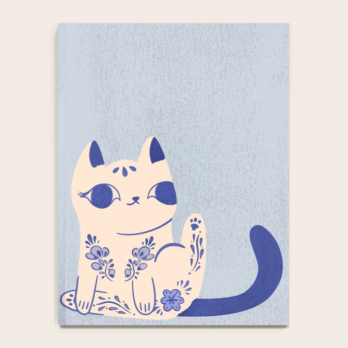 Delft Pottery Cat Butt Notebook Gallery Image 4