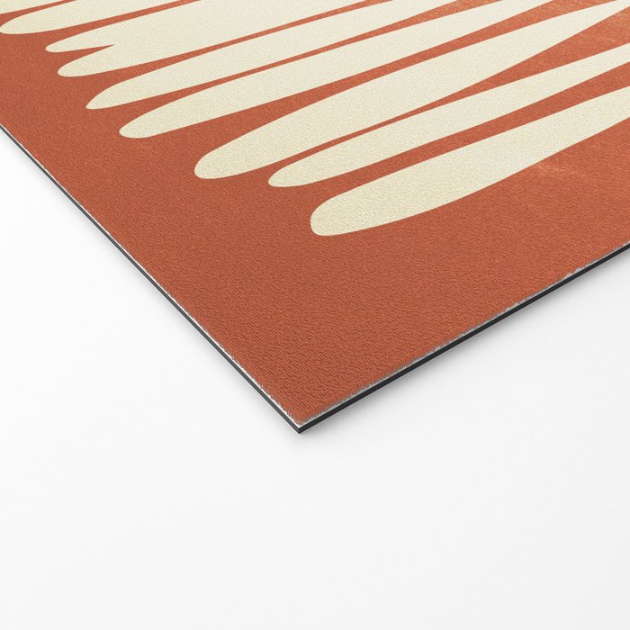 Rust Fern Welcome Mat Gallery Image 2