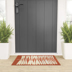 Rust Fern Welcome Mat Gallery Image 3