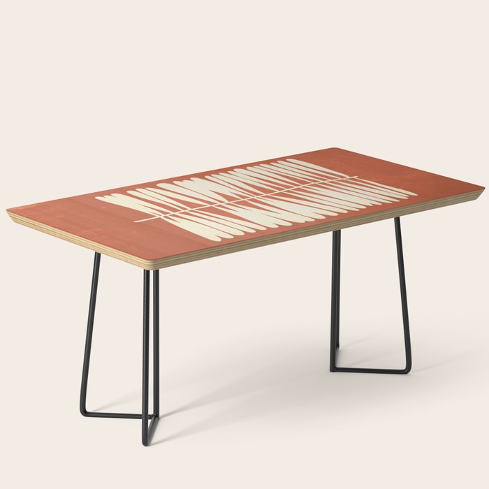 Rust Fern Coffee Table Gallery Image 1