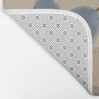 decorative flowers in a vase Bath Mat Gallery Image 2