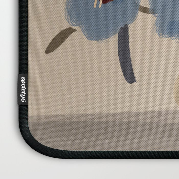 decorative flowers in a vase Laptop Sleeve Gallery Image 3