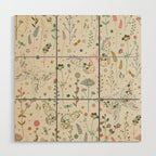 Wildflower Meadow Wood Wall Art Gallery Image 1