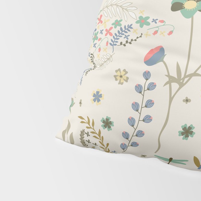 Wildflower Meadow Pillow Sham Gallery Image 4