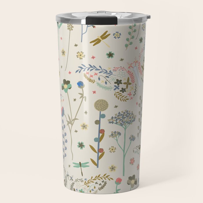 Wildflower Meadow Travel Mug Gallery Image 1