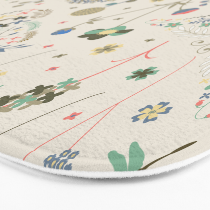 Wildflower Meadow Bath Mat Gallery Image 3