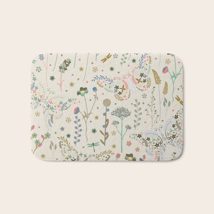 Wildflower Meadow Bath Mat Gallery Image 1