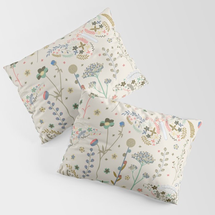 Wildflower Meadow Pillow Sham Gallery Image 3