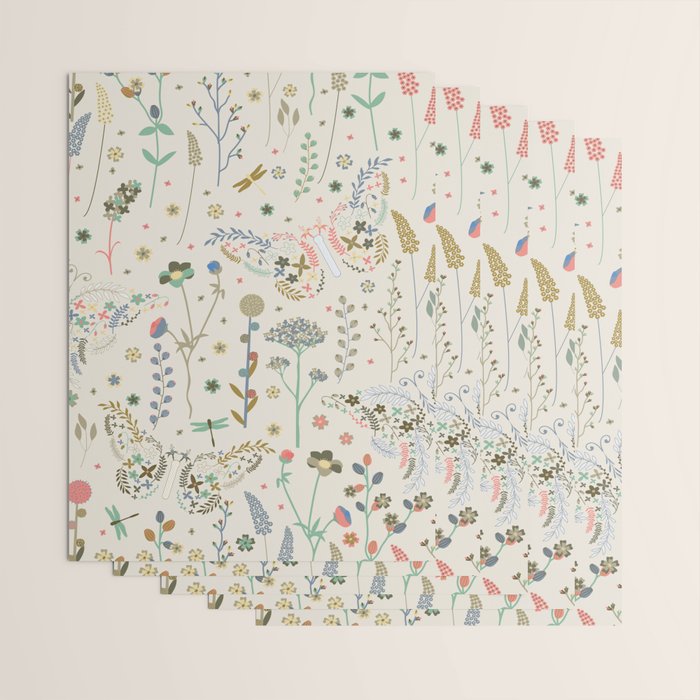 Wildflower Meadow Wrapping Paper Gallery Image 3