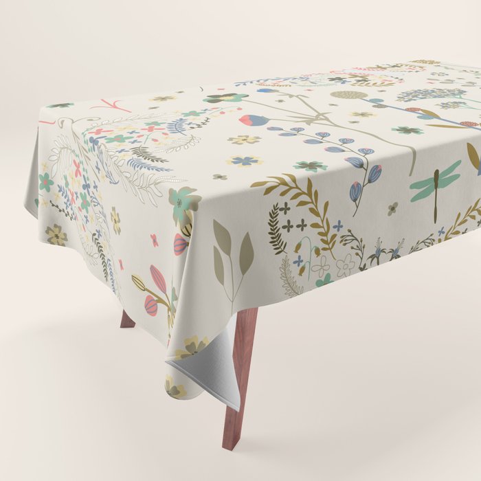 Wildflower Meadow Tablecloth Gallery Image 1
