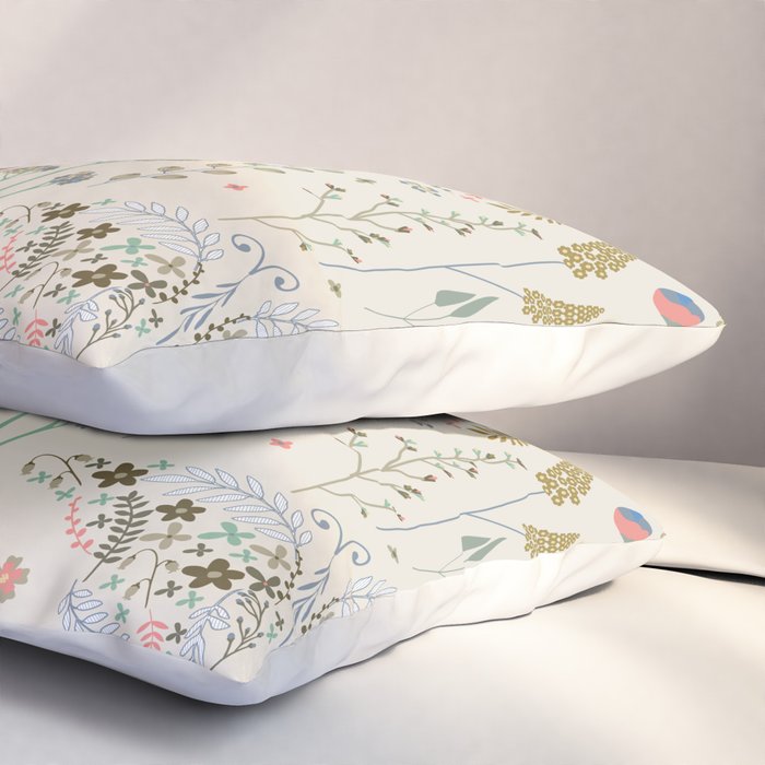 Wildflower Meadow Pillow Sham Gallery Image 3
