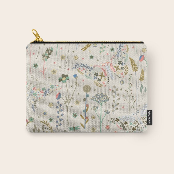 Wildflower Meadow Carry All Pouch Gallery Image 1