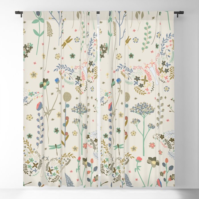 Wildflower Meadow Window Curtain Gallery Image 5