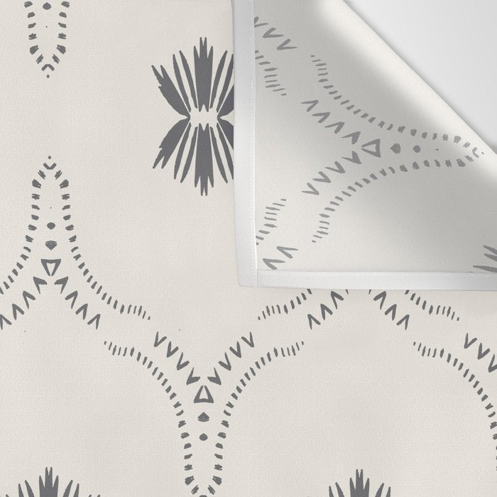 WILDFLOWER JASMIN GREY Wall Tapestry Gallery Image 3