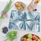 South Pacific palms II - oceanic Cutting Board Gallery Image 2