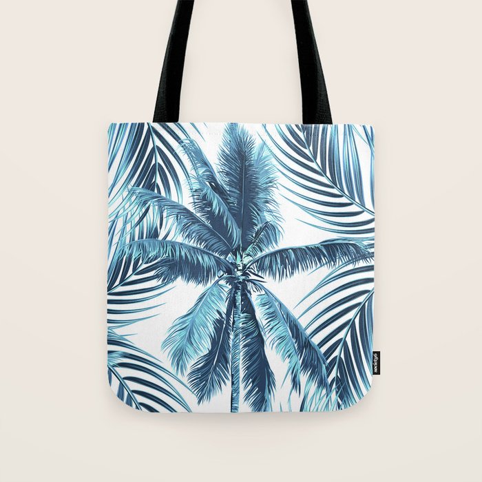 South Pacific palms II - oceanic Tote Bag Gallery Image 1