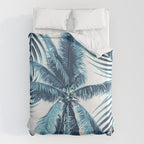 South Pacific palms II - oceanic Duvet Cover Gallery Image 6