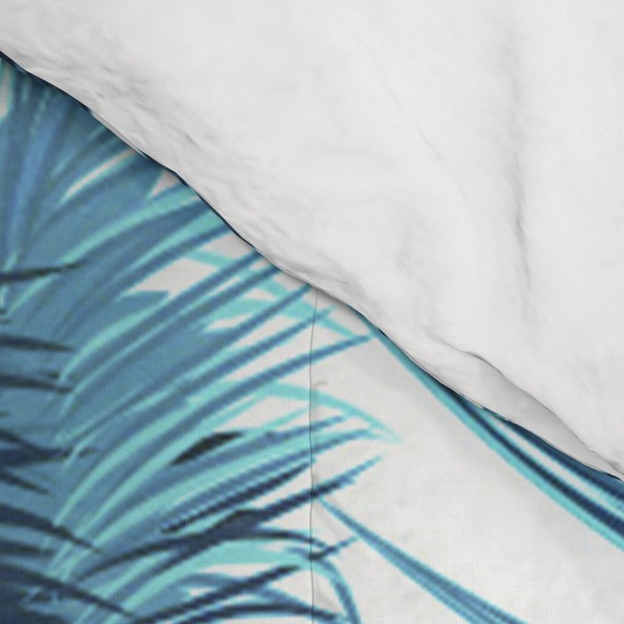 South Pacific palms II - oceanic Comforter Gallery Image 4