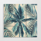 South Pacific palms II - oceanic Wood Wall Art Gallery Image 1